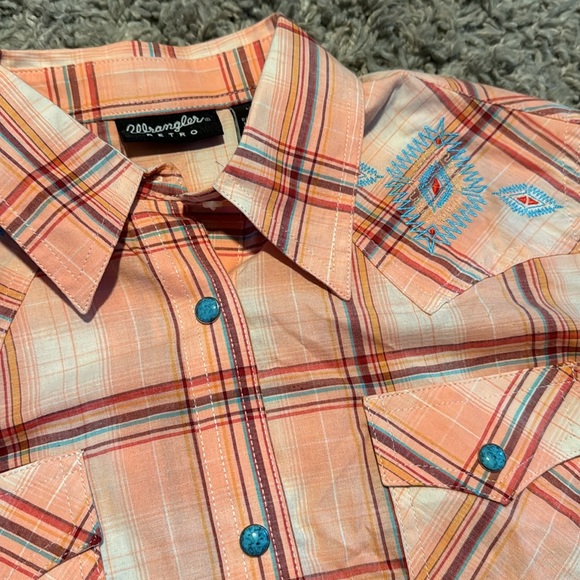 Wrangler Tops - Wrangler Retro Snap Shirt